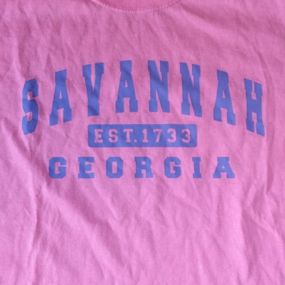 Bright Pink Graphic Tee - Picture 2 of 2